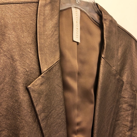 Angular Blazer Copper - Picture 2 of 4